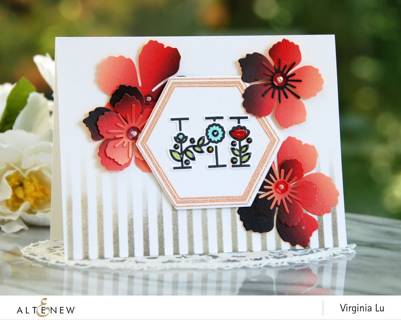 Red Ombre - Washi Tape - Altenew