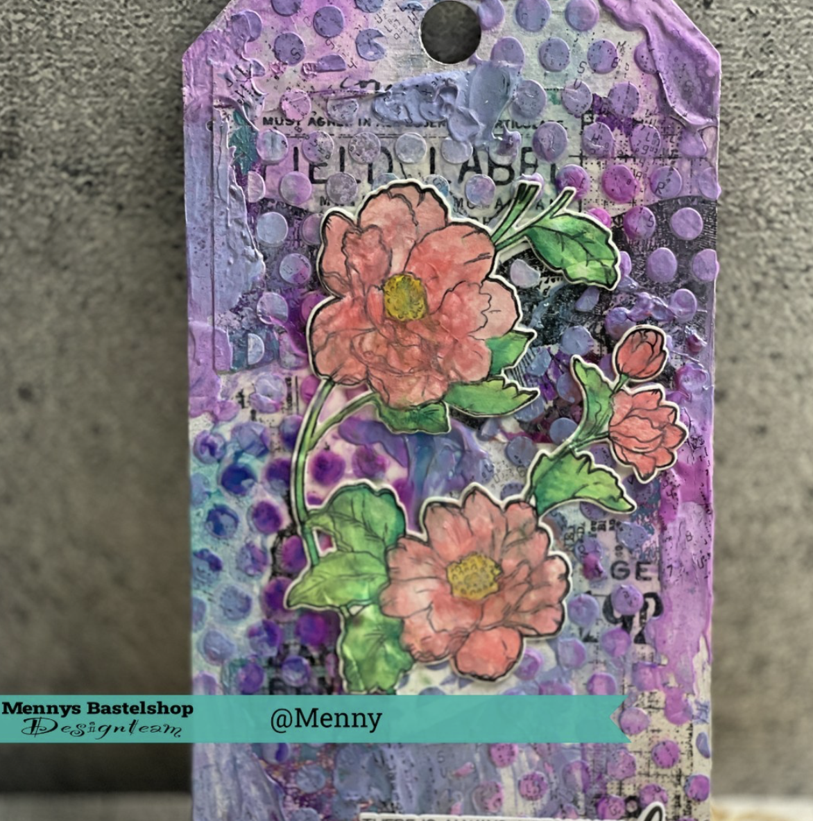 Craftember Tag 19 Gouache 