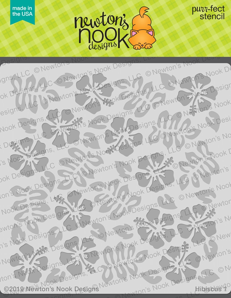 Hibiscus - Stencil Set Hibiscus - Stencil Set