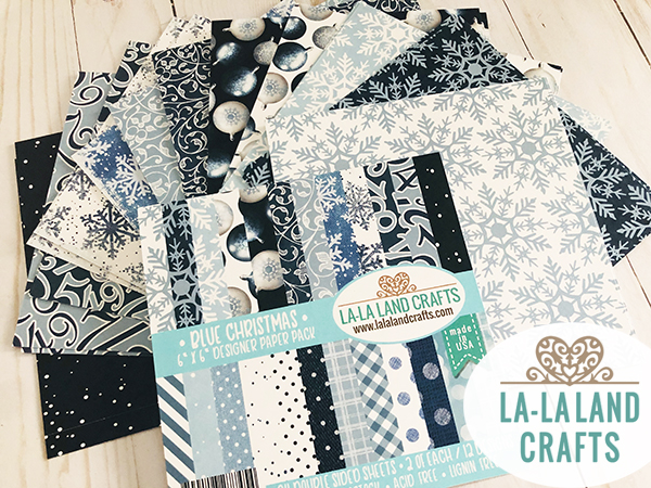 Blue Christmas - Paper Pack 6x6