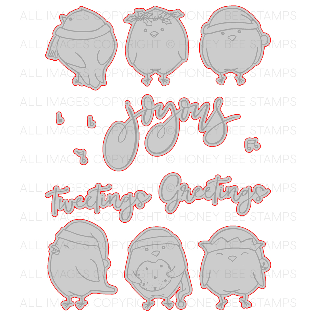 Seasonâ€™s Tweetings- Honey Cuts