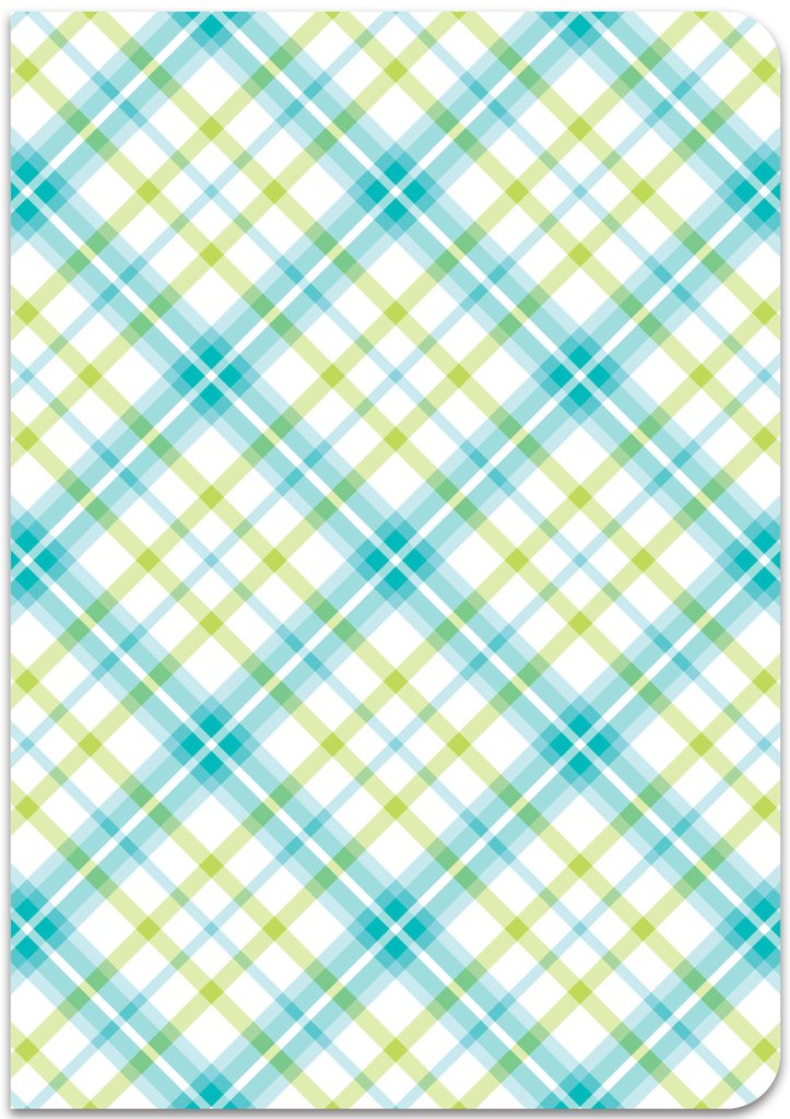 Perfectly Plaid Remix - Mini Notebooks