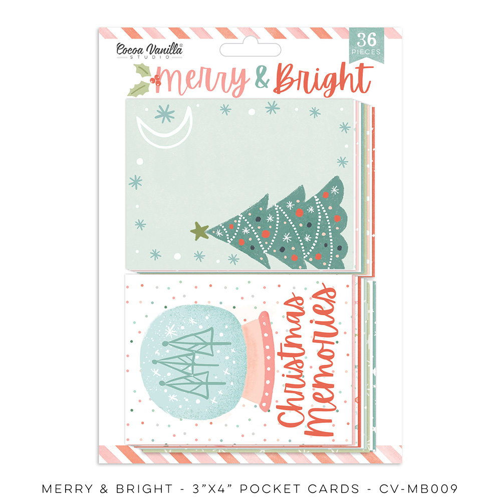 Pocket Cards - MERRY & BRIGHT - Joy To The World