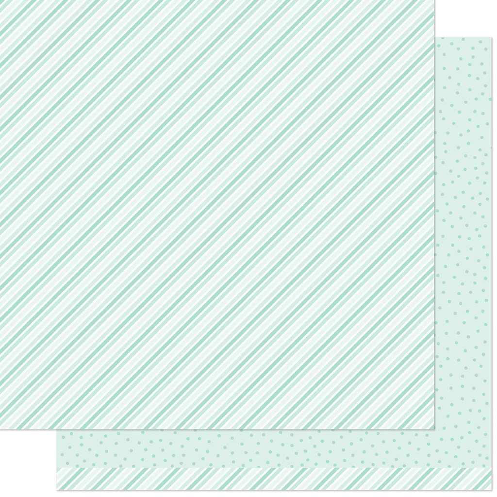 Stripes 'n Sprinkles - Terrific Teal