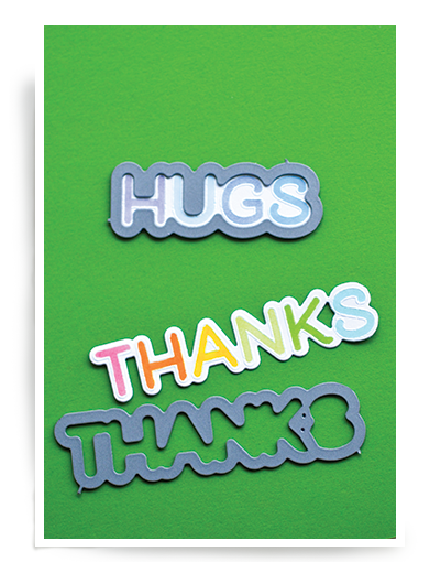 Lingo Thanks Die Set