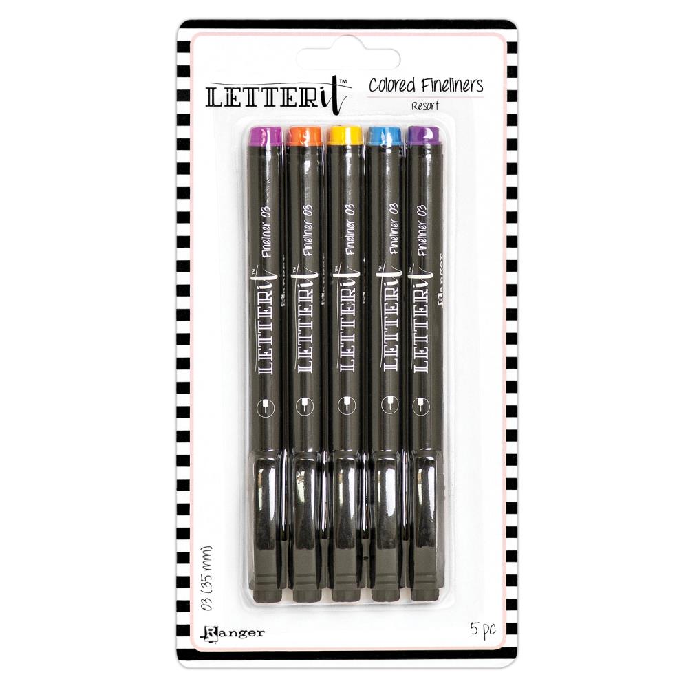 Resort - Ranger Letter It Colored Fineline Pens