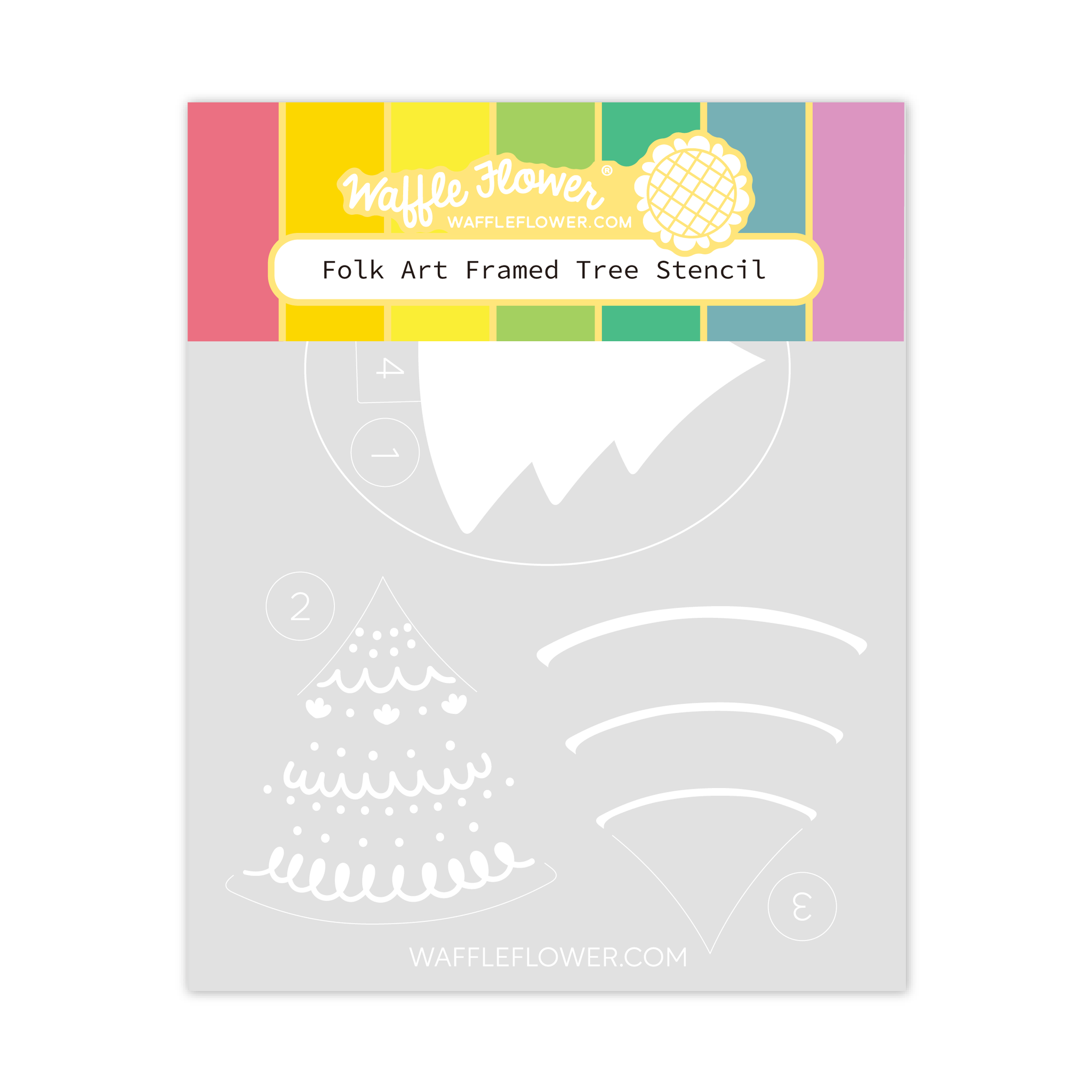 Folk Art Framed Tree