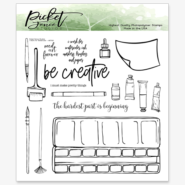 I Work for Watercolor