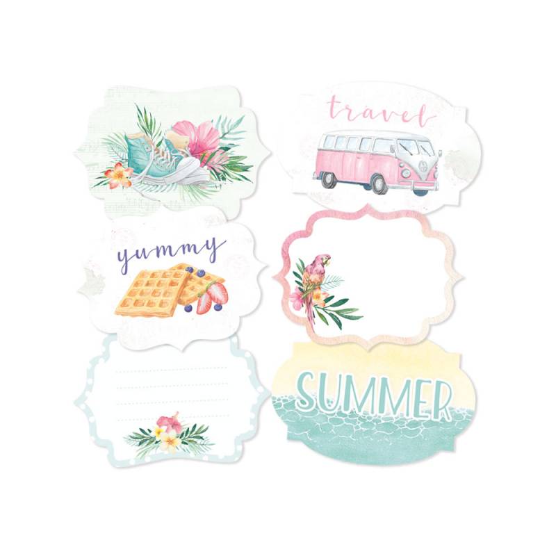 Decorative Tags 04 - Summer Vibes