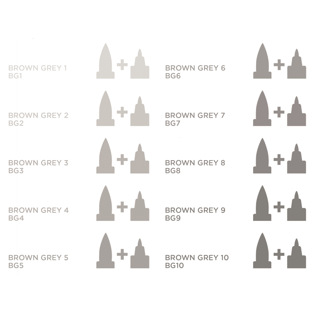 BG1 - Brown Grey 1 - Brown Grey