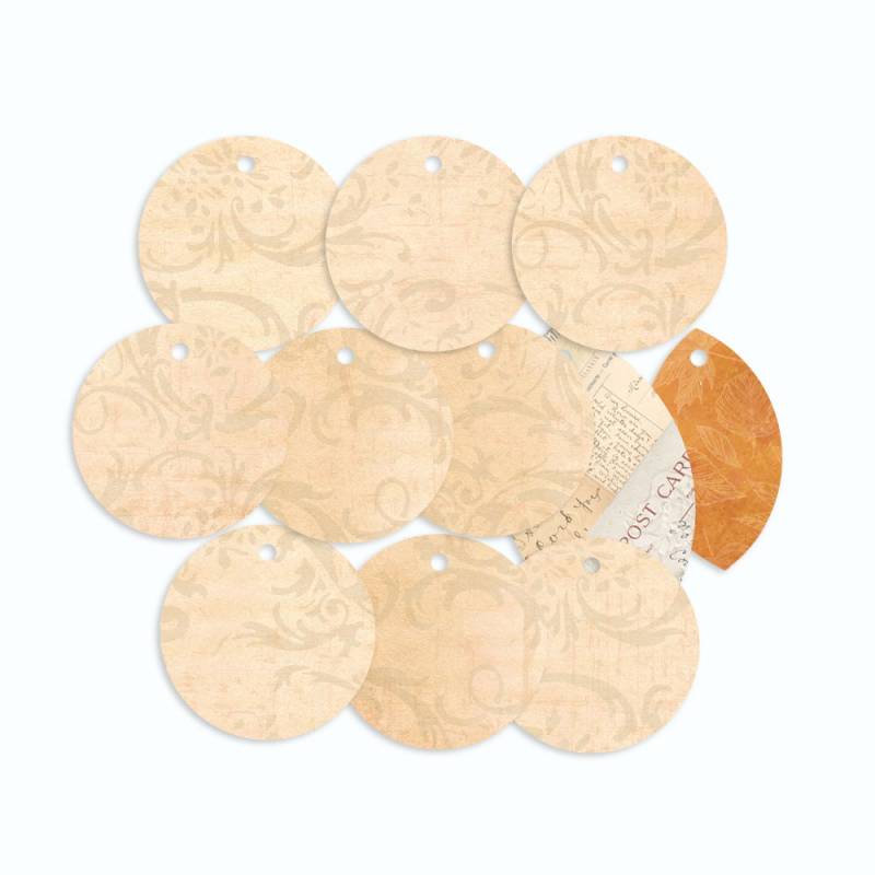 Decorative Tags 01 - The Four Seasons - Autumn