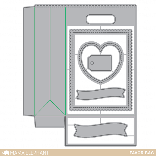 Favor Bag - Creative Cuts Favor Bag - Creative Cuts