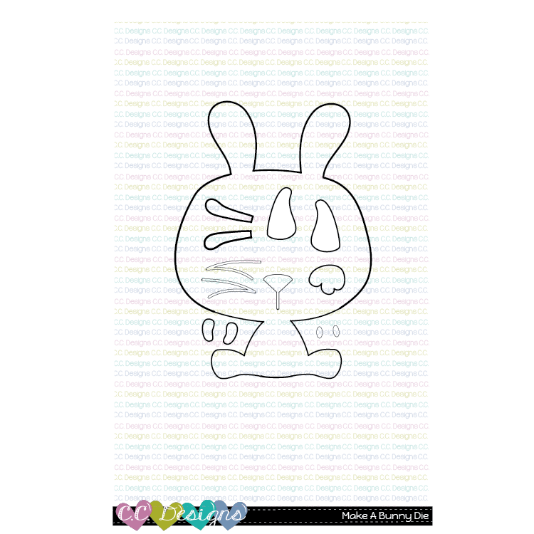 Make a Bunny - Outline Metal Die