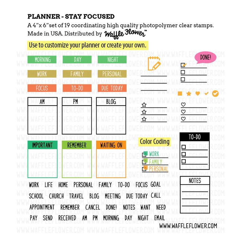 Planner: Stay Focused
