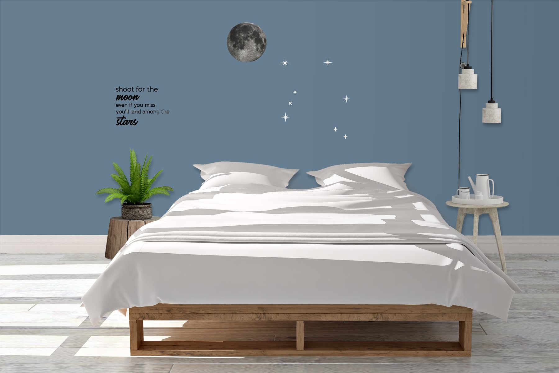 Lovely Moon Decal Set - Medium Lovely Moon Decal Set - Medium