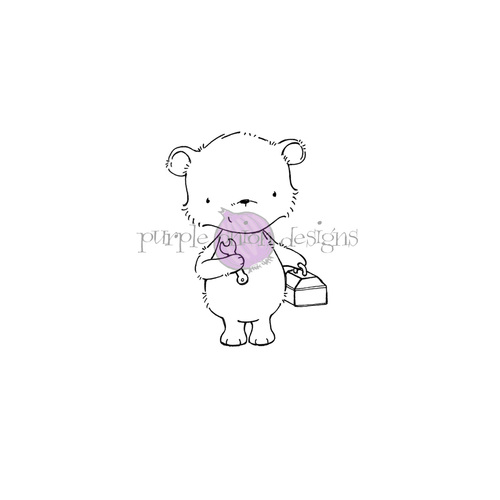 Milton (Bear with Tools) - Stacey Yacula