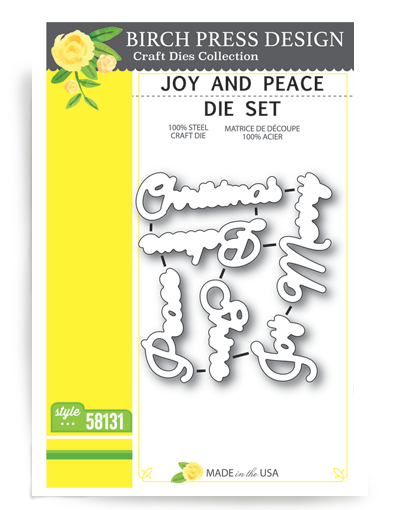 Joy and Peace Die Set