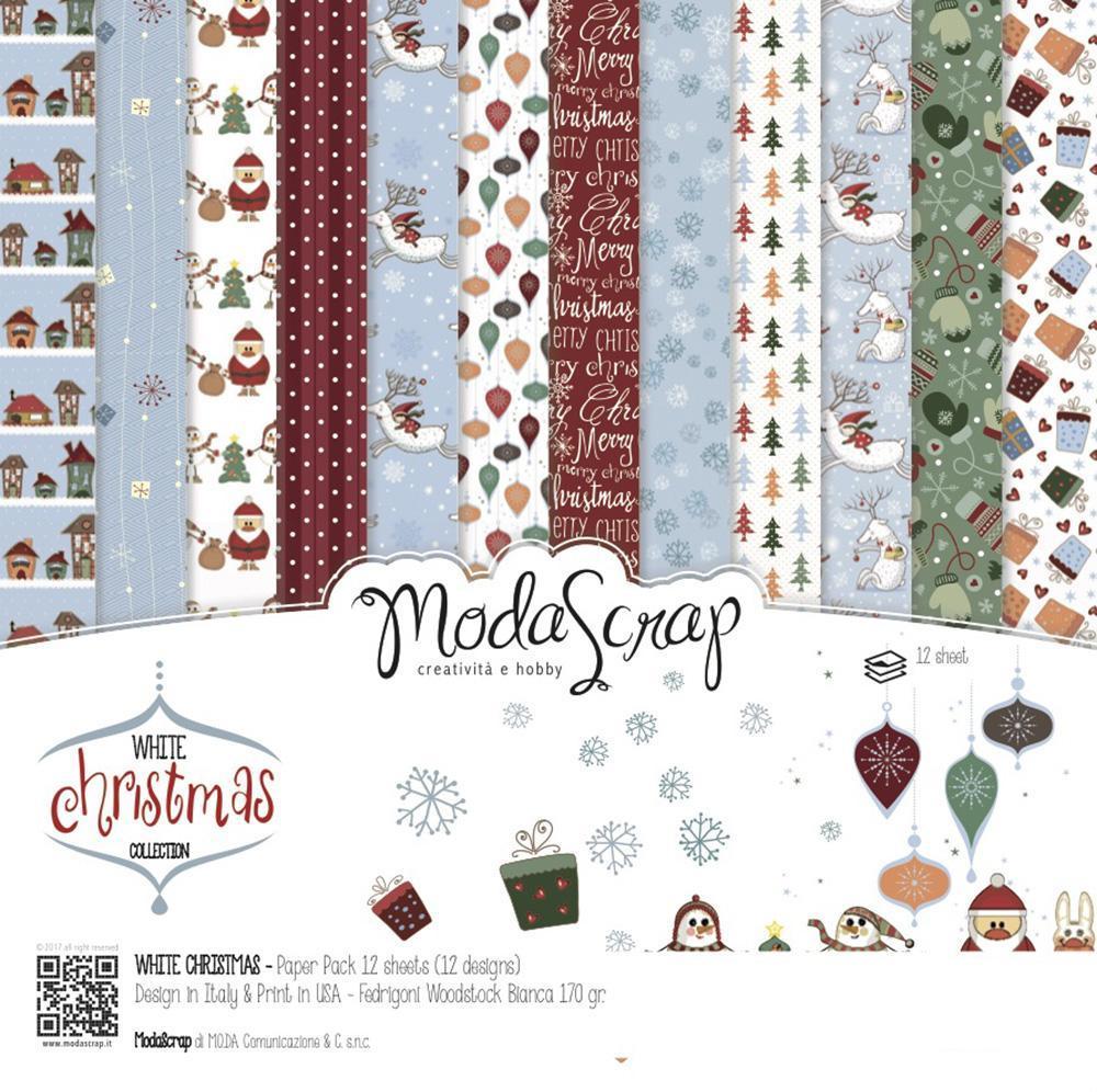 White Christmas - Elizabeth Craft Designs - 6"x6"