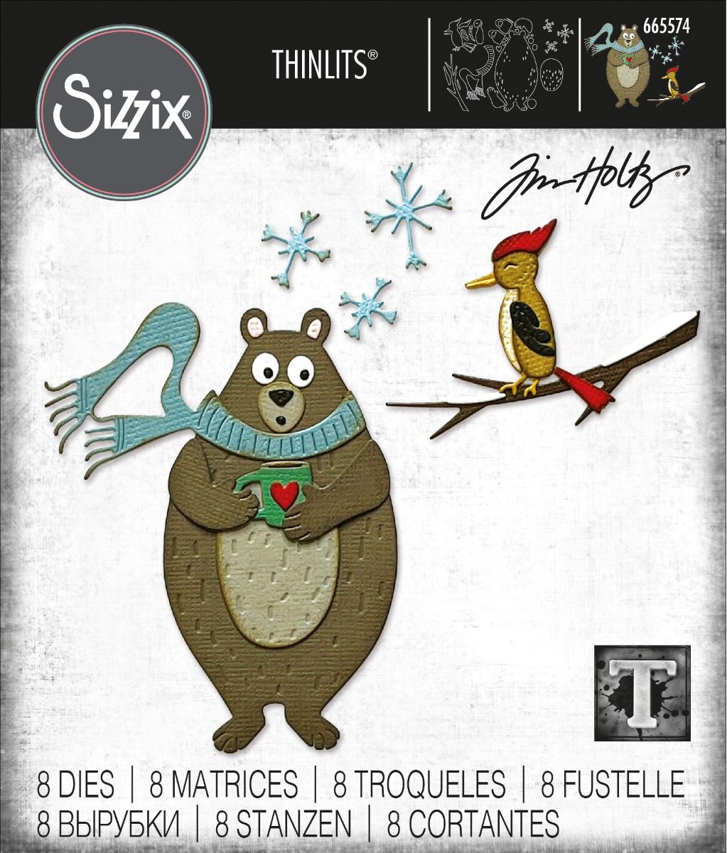 Cozy Winter - Sizzix Thinlits Dies By Tim Holtz