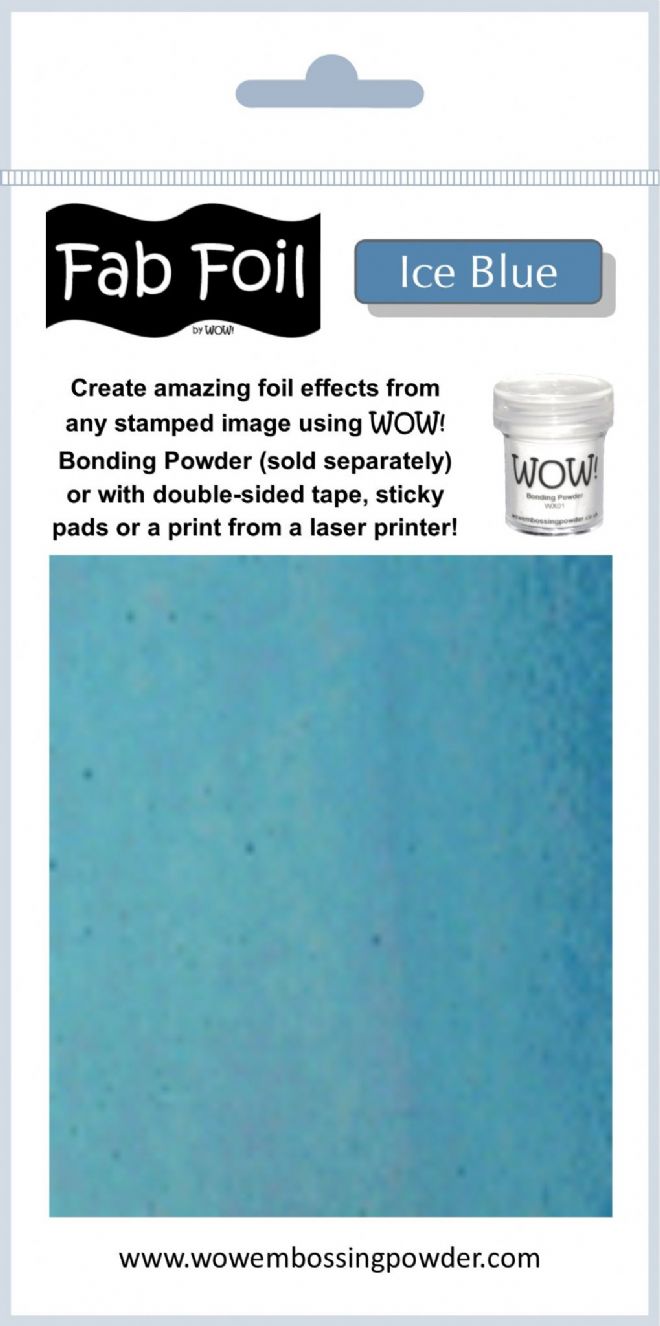 Ice Blue - WOW - Fab Foil Ice Blue - WOW - Fab Foil