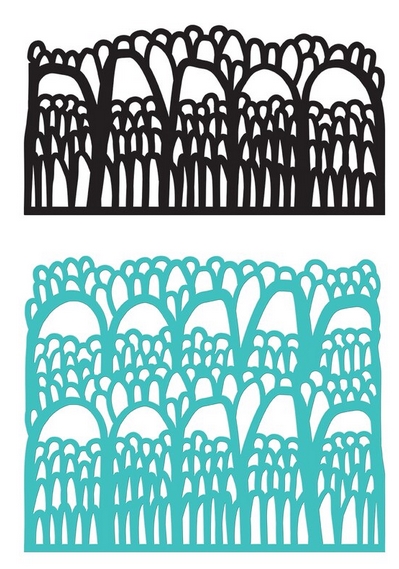 Bubble Palace - Stamp and Die Set - Jane Davenport Bubble Palace - Stamp and Die Set - Jane Davenport