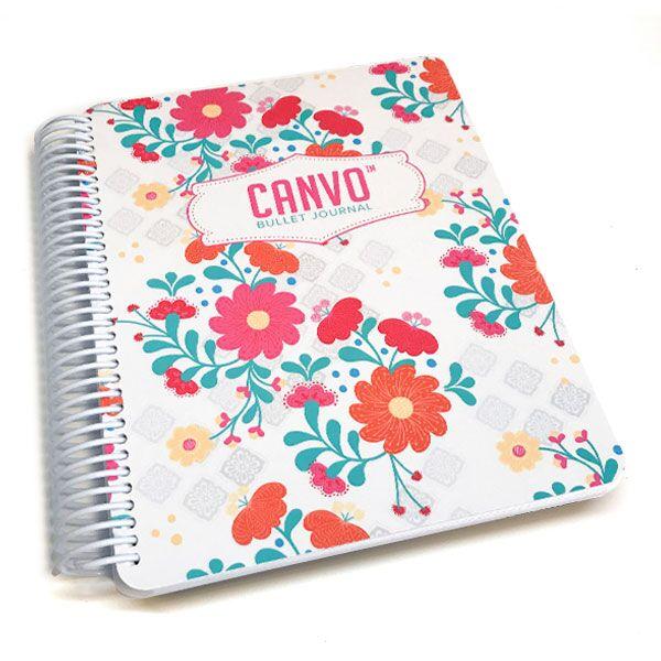 Whimsical Blooms Canvo Journal