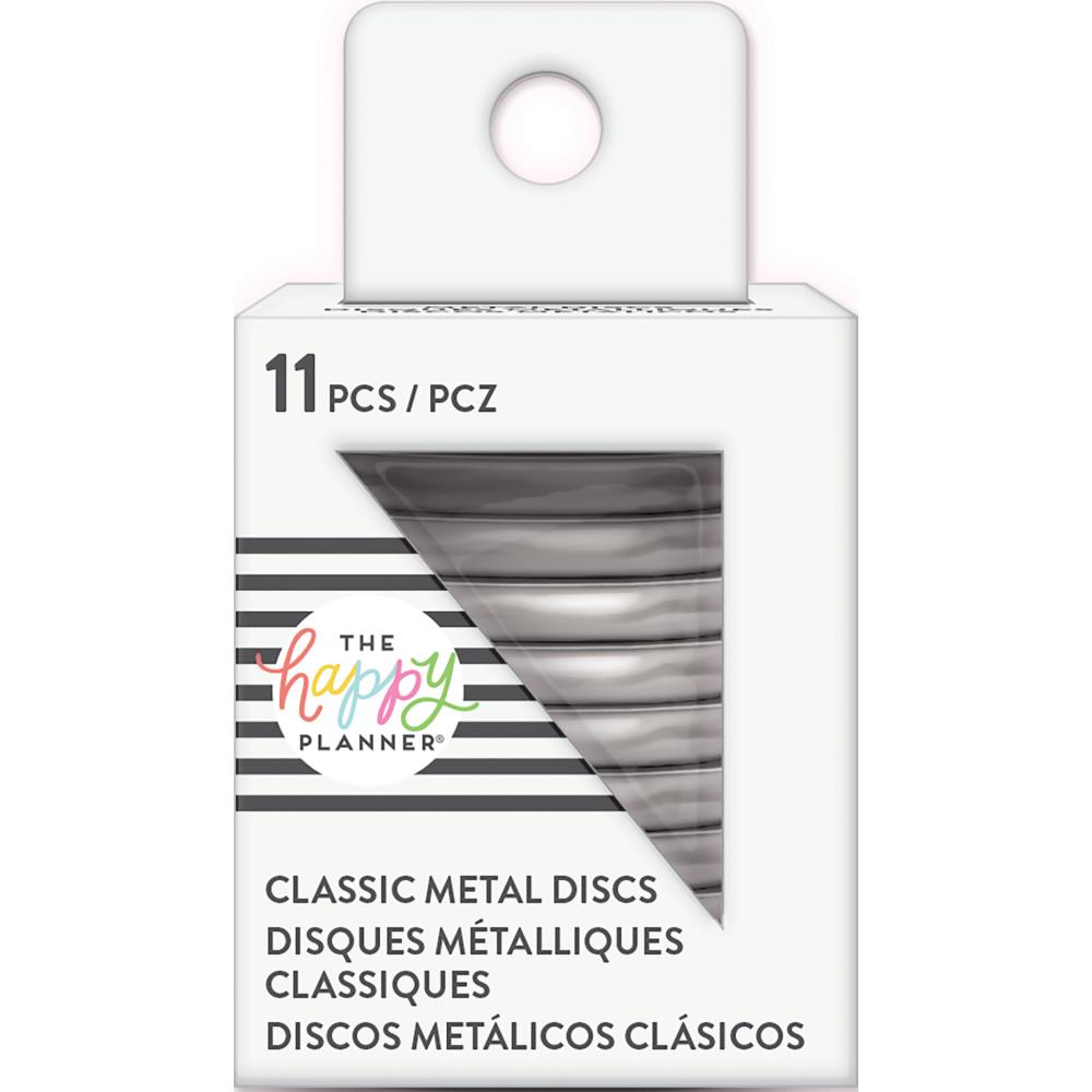 Silver - Medium Metal - Discs - 1.25