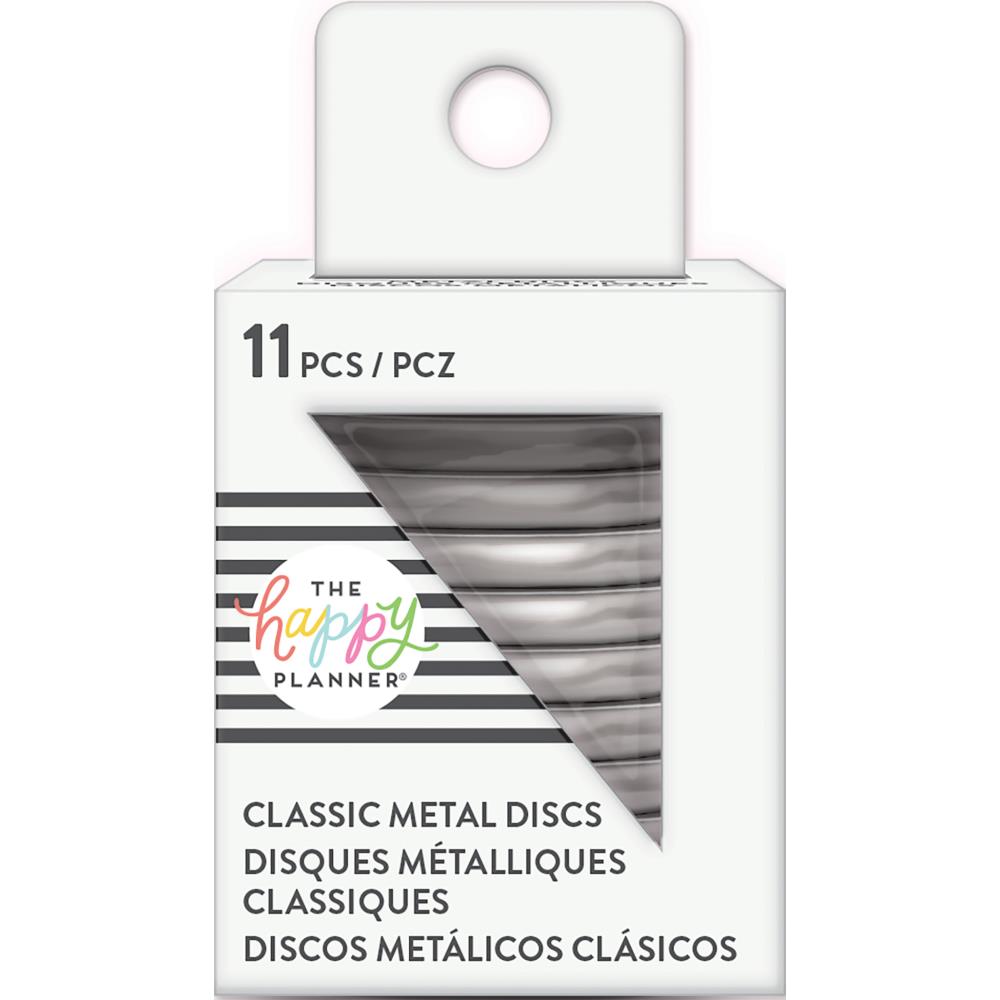Silver - Medium Metal - Discs - 1.25 Silver - Medium Metal - Discs - 1.25