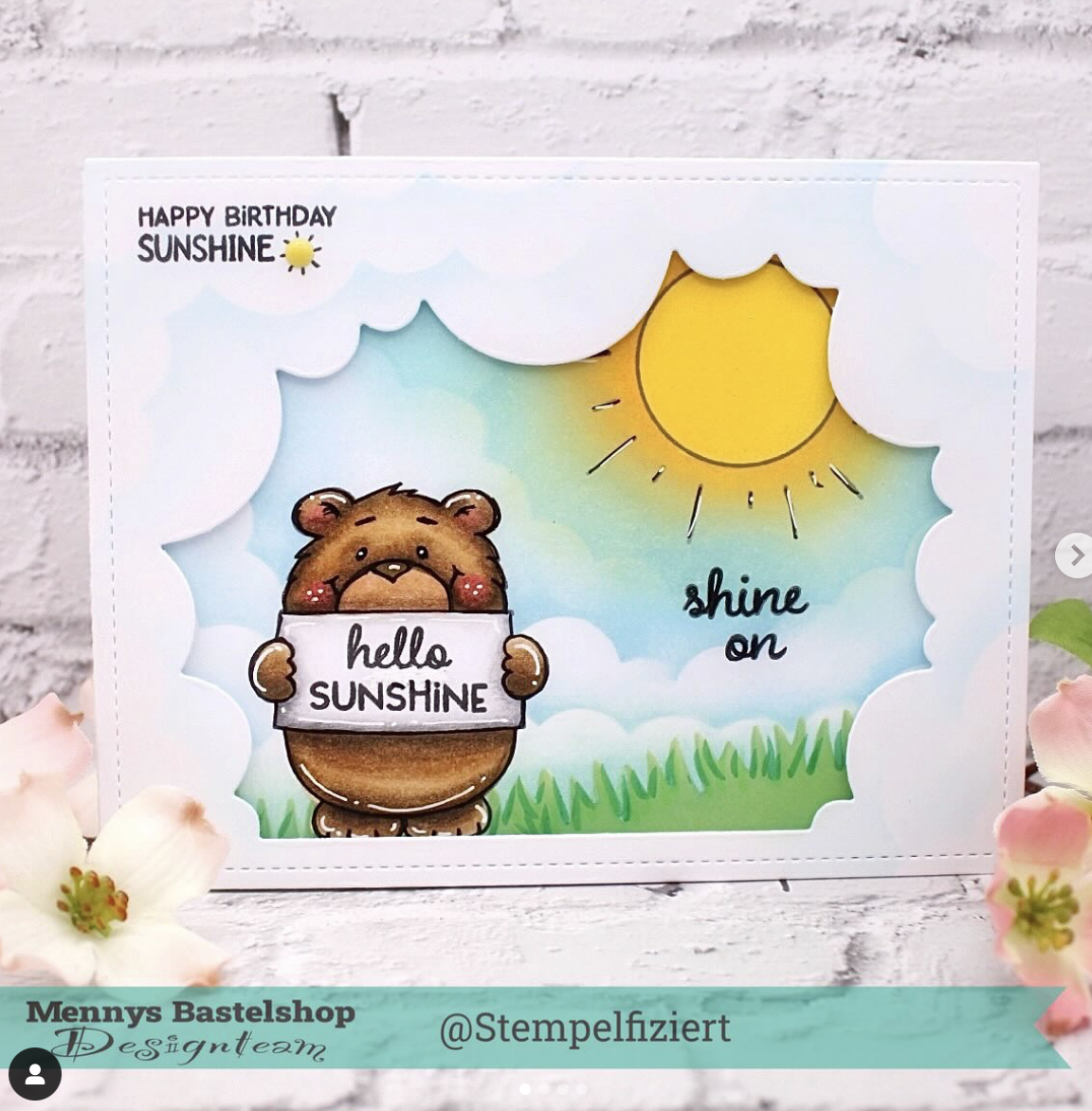 In the Clouds Mama Elephant