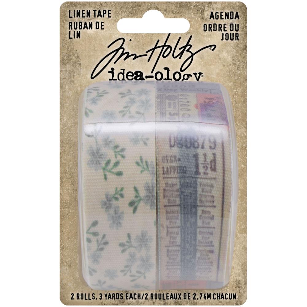 Agenda - Idea-Ology - Linen Tape 1"X3yd 2/Pkg