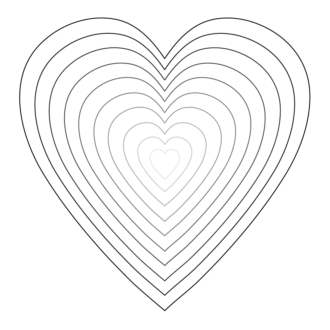 Stacking Hearts - Honey Cuts