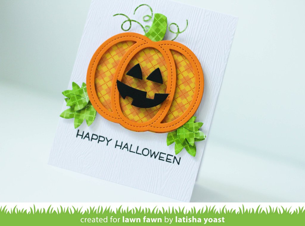 Outside in Stitched Pumpkin - Lawn Cuts Outside in Stitched Pumpkin - Lawn Cuts