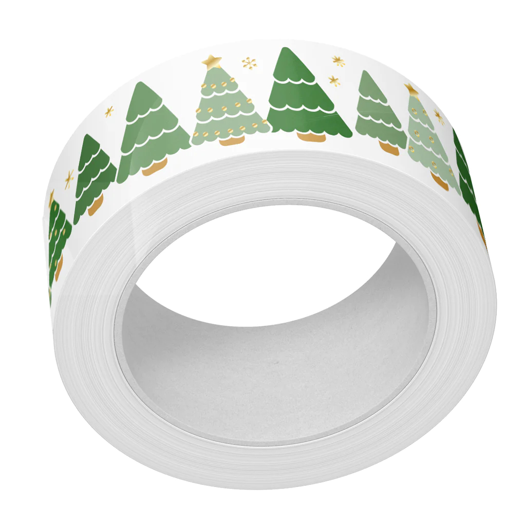 Christmas Tree Lot Foiled - Washi Tape  Christmas Tree Lot Foiled - Washi Tape