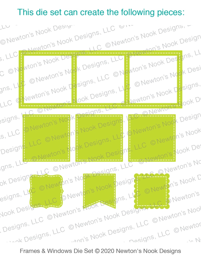 Slimline Frames & Windows - Die Set