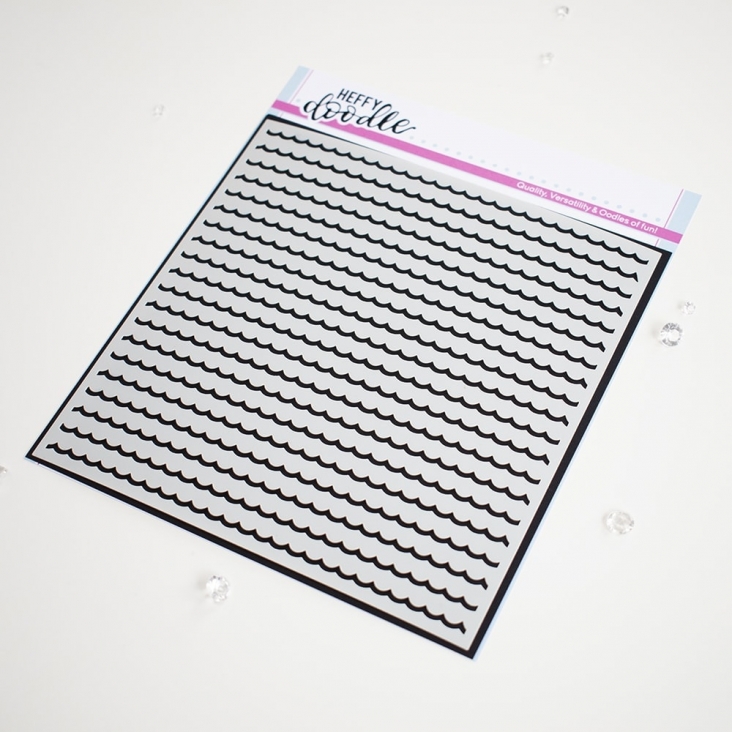 Tiny Waves - Stencil