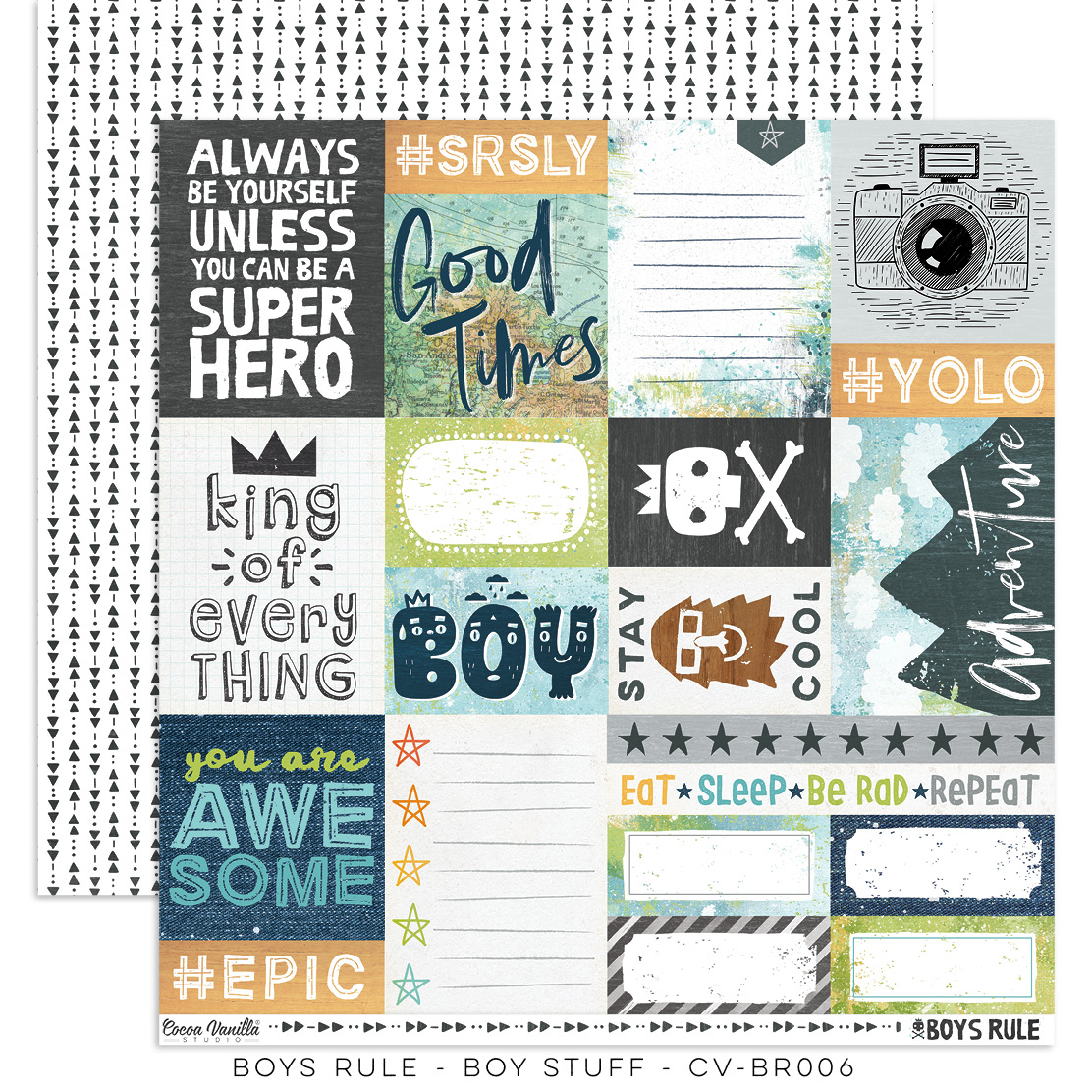 Boy Stuff - Paper - Boys Rule Boy Stuff - Paper - Boys Rule