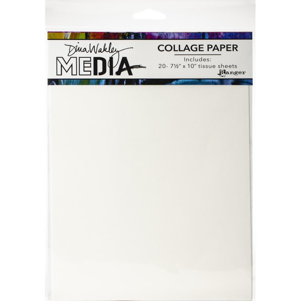 Plain - Dina Wakley Media Collage Tissue Paper