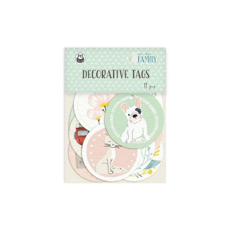 Decorative Tags 01 - We are Family Decorative Tags 01 - We are Family