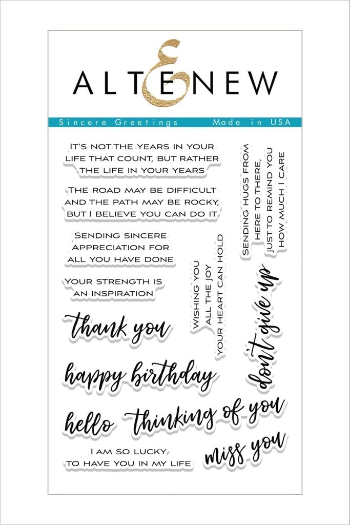 Sincere Greetings Sincere Greetings