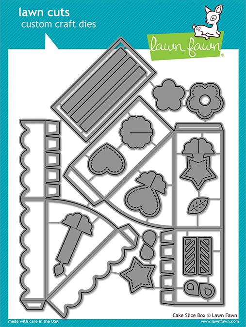 Cake Slice Box - lawn cuts