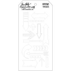 Arrows - Tim Holtz Layering Stencil