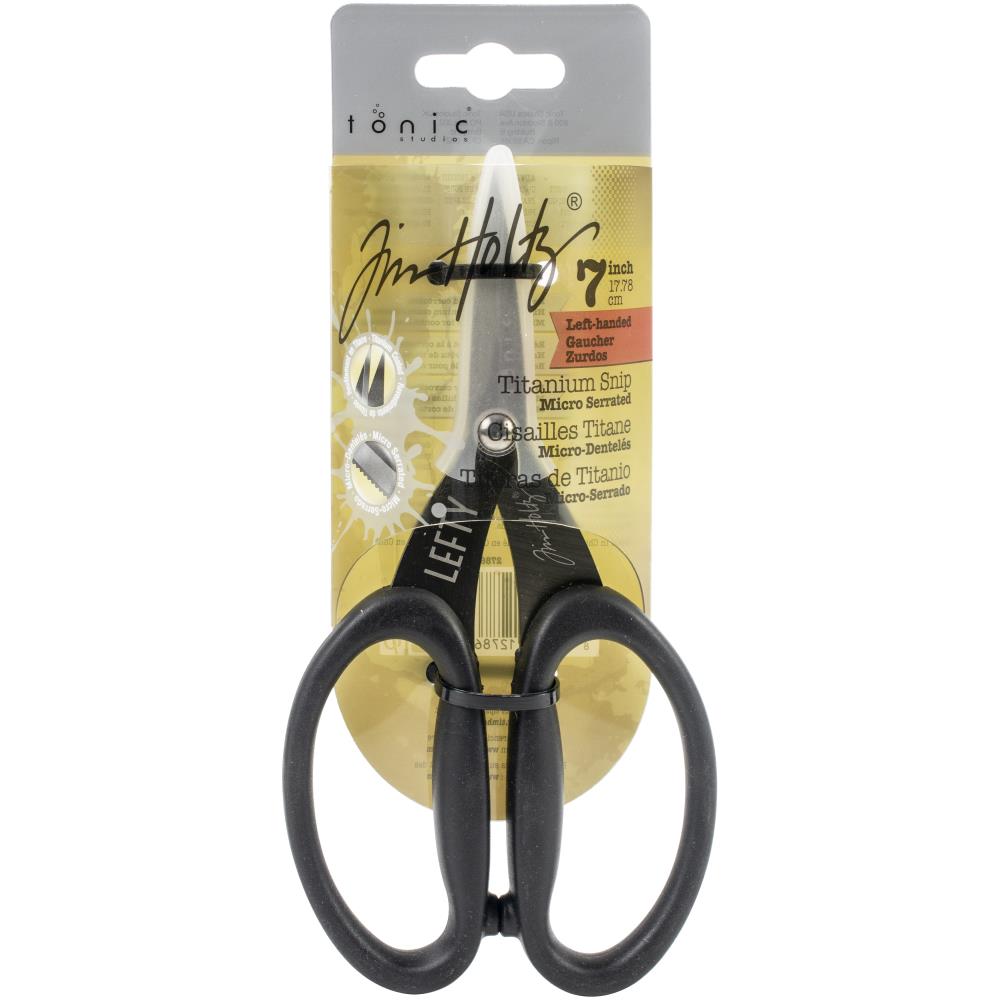 Titanium Schere 7" - Tim Holtz - Left-Handed