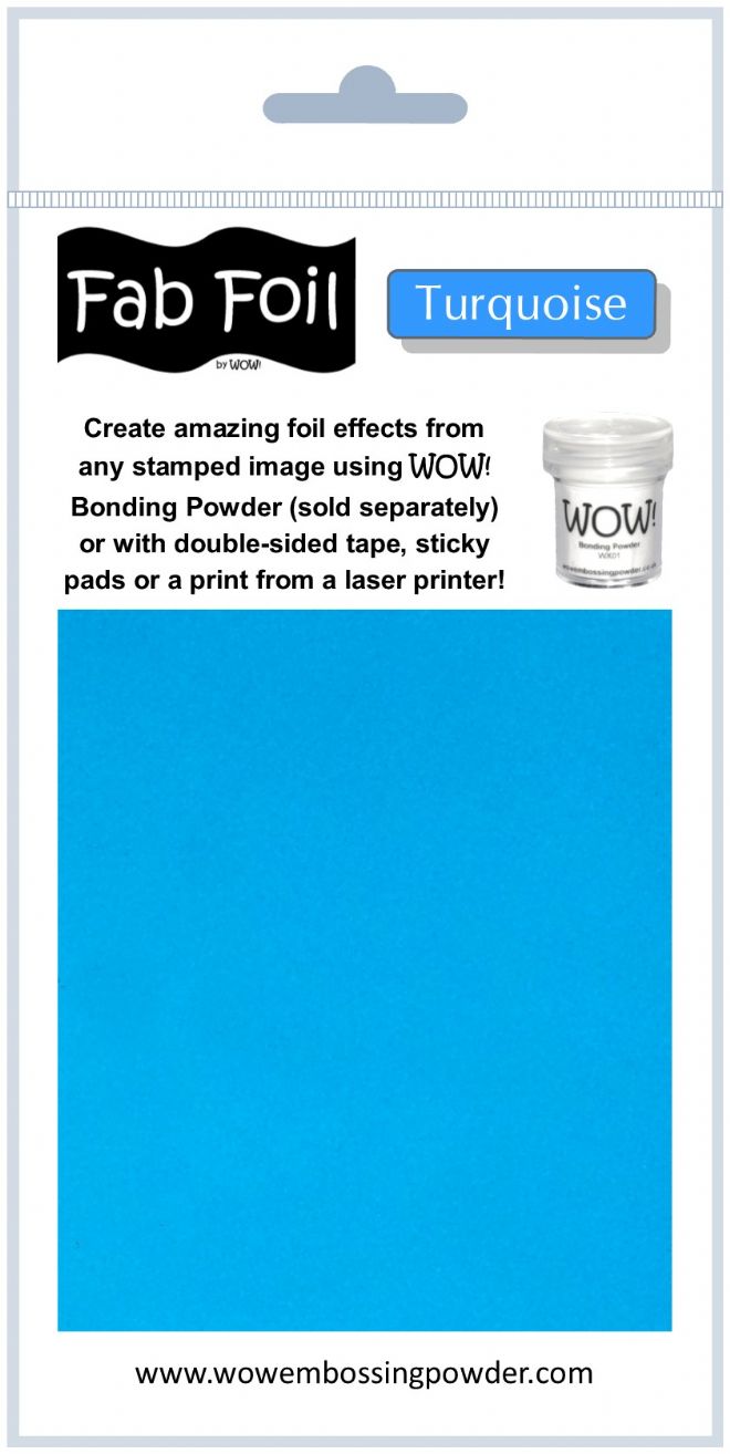 Turquoise - WOW - Fab Foil