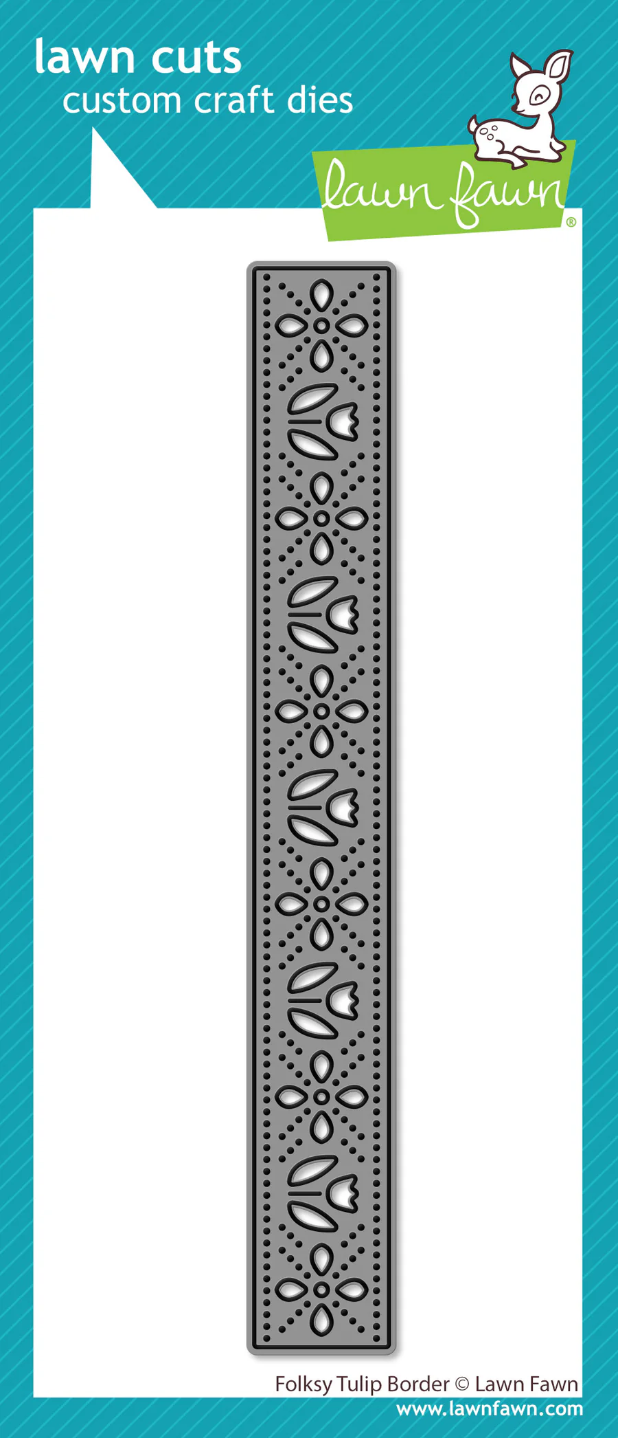 Folksy Tulip Border - Lawn Cuts 