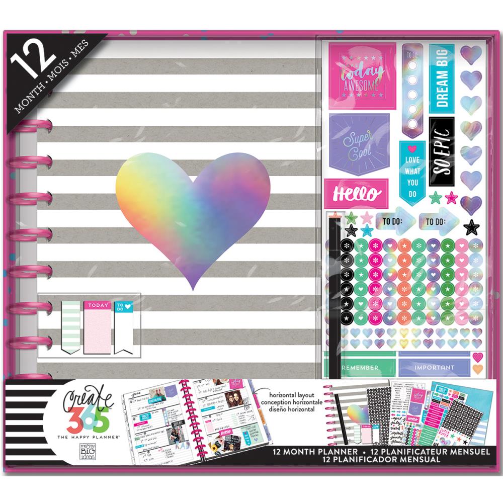 Rainbow Foil - Planner Box Kit - Happy Planner