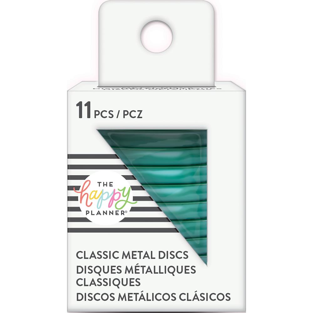 Teal - Happy Planner Medium Metal Expander Discs - 1.75