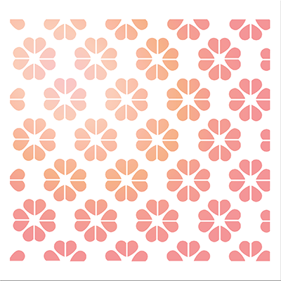 With All My Heart - Stencil