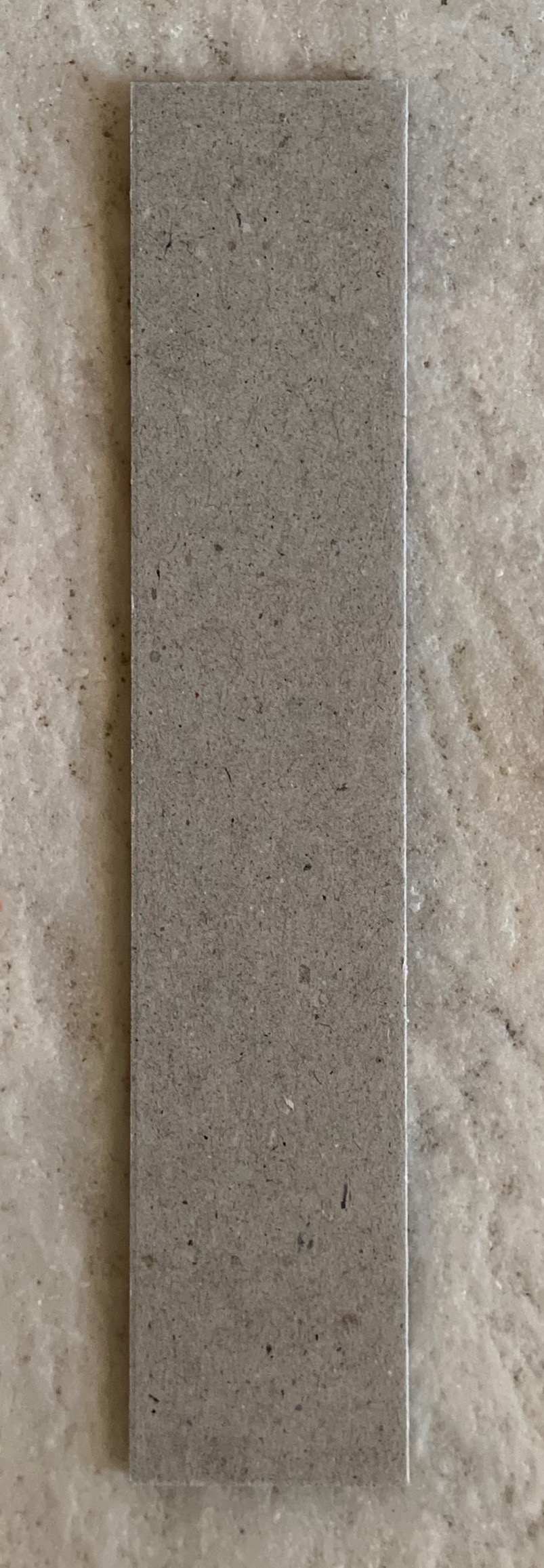 15,2cm x 3,0cm" - Buchbinderpappe