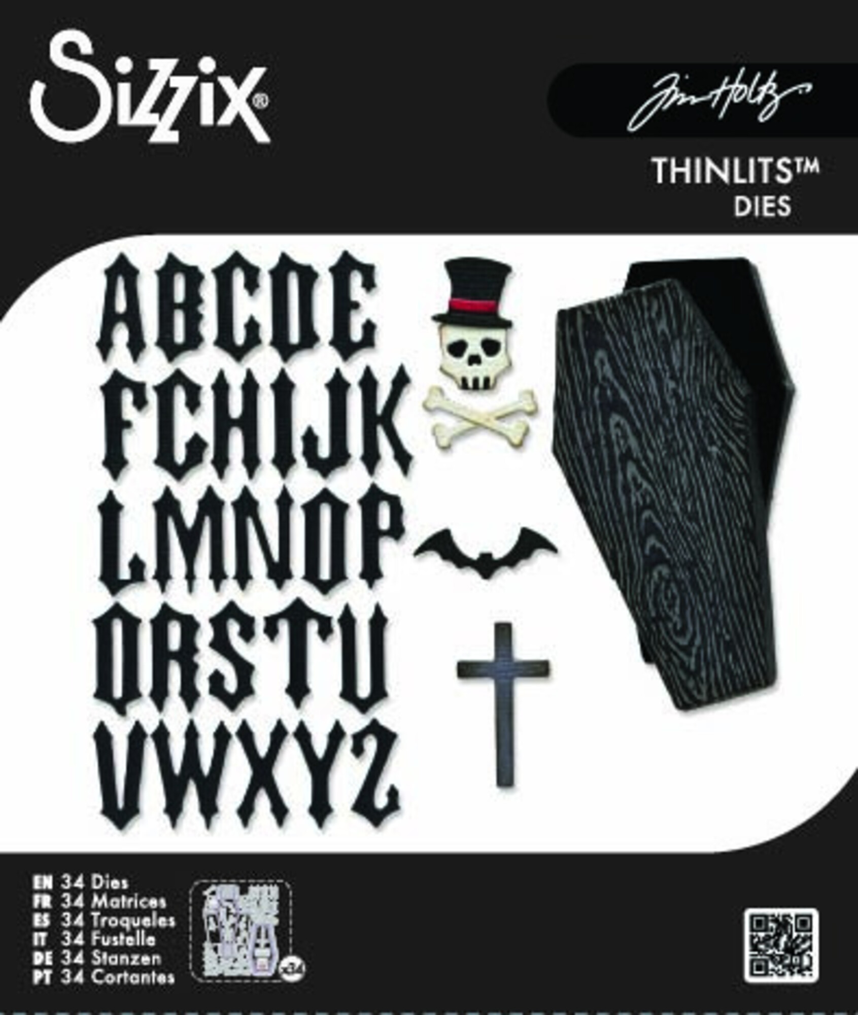 Coffin Box - Thinlits Die by Tim Holtz 
