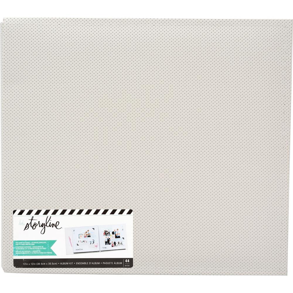 Cream Perforated - Storyline2 - Post Bound Album - Heidi Swapp 12x12